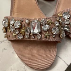 Design Lab Lord & Taylor Embellished Sandals